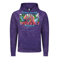Cloud Purple santa's favorite respiratory therapist Vintage Hoodie - CowhideDigitalArt
