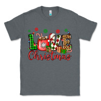 Charcoal Heather love christmas Classic Tee - OliviaCreatesArt