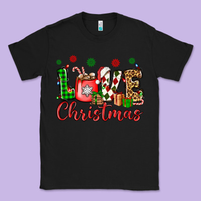 Love Christmas Classic Tee Designed By Oliviacreatesart