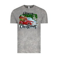 Merry Christmas Truck With Gifts Vintage Tee | Teevron