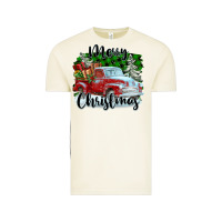 Vintage Arctic Merry Christmas Truck With Gifts Vintage Tee - FaDigitalArtStudio