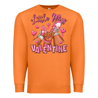 Carrot Little miss Valentine afro kid sneakers Premium Sweatshirt - RanaPortraitStore