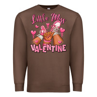 Chestnut Little miss Valentine afro kid sneakers Premium Sweatshirt - RanaPortraitStore