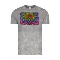 Cloud Rock colorful zebra background Vintage Tee - RanaPortraitStore