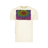 Vintage Arctic colorful zebra background Vintage Tee - RanaPortraitStore