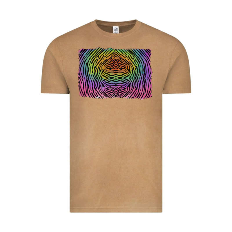 Colorful Zebra Background Vintage Tee by RanaPortraitStore | Teevron