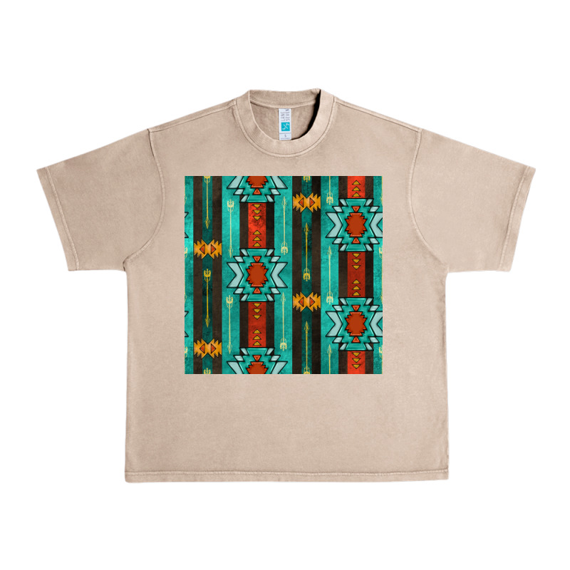 Native American Aztec Seamless Pattern 5 Urban Heavy Tee by BundleAndBundleShop | Teevron