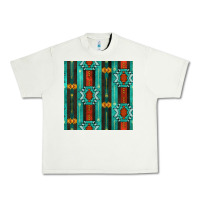Pistachio native american aztec seamless pattern 5 Urban Heavy Tee - BundleAndBundleShop