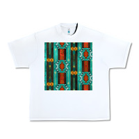 White native american aztec seamless pattern 5 Urban Heavy Tee - BundleAndBundleShop