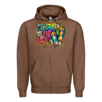 Chestnut life is better in flip flops Zipper Hoodie - JahusDesignShop