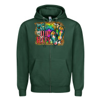 Sports Green life is better in flip flops Zipper Hoodie - JahusDesignShop