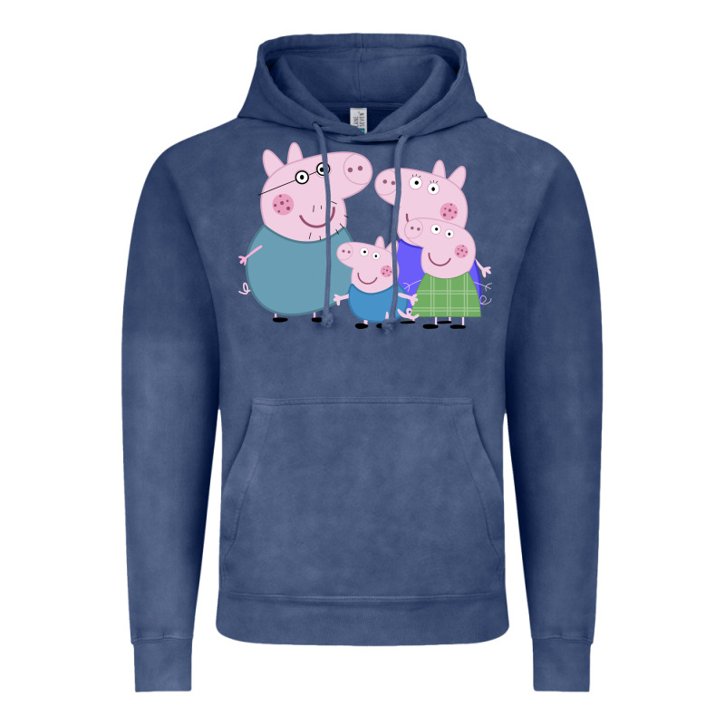Peppa Pig Family Vintage Hoodie by artisFamous | Teevron