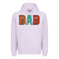 Lilac dad Premium Hoodie - Artiststas
