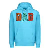Ocean Blue dad Premium Hoodie - Artiststas