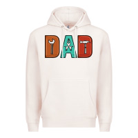 Pale Pink dad Premium Hoodie - Artiststas