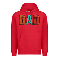 Red dad Premium Hoodie - Artiststas