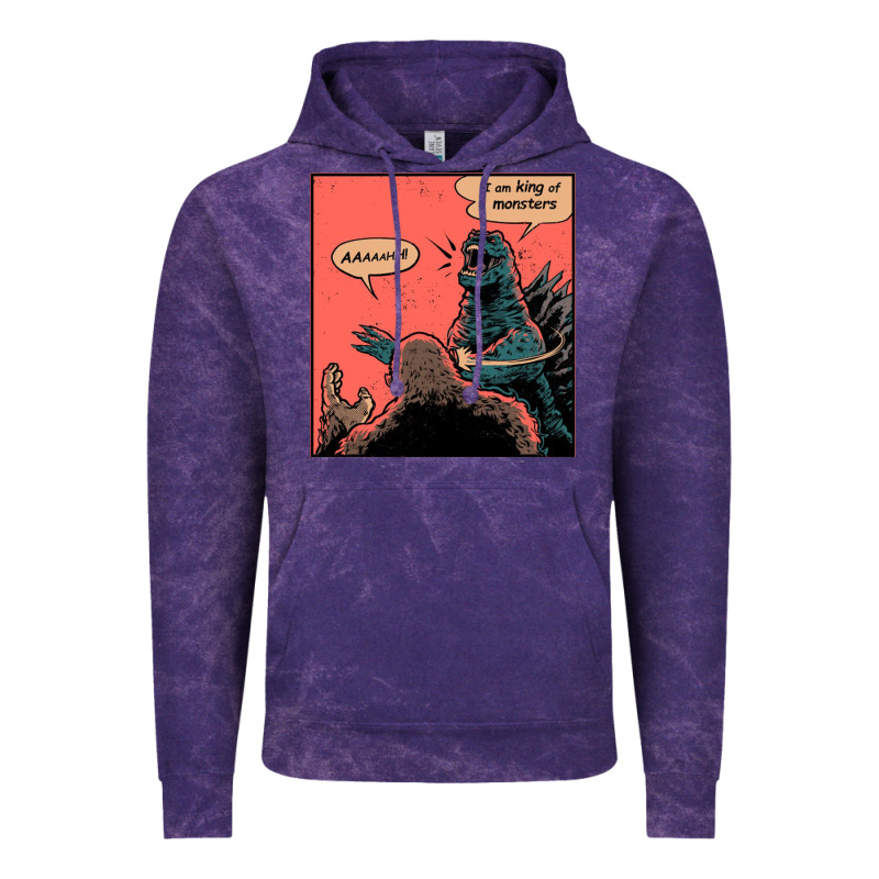 I Am King Of Monsters Vintage Hoodie by artisFamous | Teevron