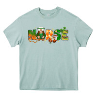 Arona St. Patrick's Day Nurse with gnome Heavy Core Tee - HowdyJamesFarm