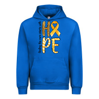 Cobalt finding the cure starts with hope childhood cancer awareness Urban Hoodie - Jasminsmagicworld