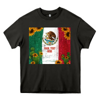 Asphalt preview cactus sunflower mexican flag Heavy Core Tee - Jasminsmagicworld