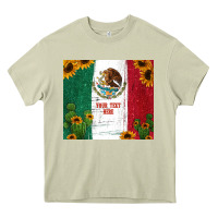 Mossy preview cactus sunflower mexican flag Heavy Core Tee - Jasminsmagicworld
