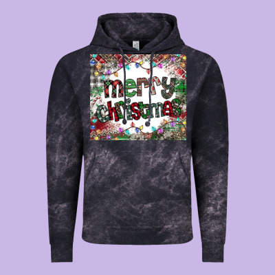 Merry Christmas Vintage Hoodie Designed By Cowhidedigitalart