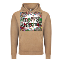 Vintage Coffee merry Christmas Vintage Hoodie - CowhideDigitalArt