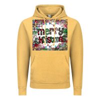 Vintage Mustard merry Christmas Vintage Hoodie - CowhideDigitalArt