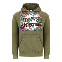 Vintage Olive merry Christmas Vintage Hoodie - CowhideDigitalArt