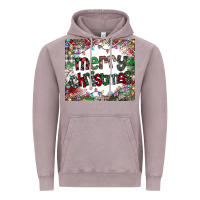 Vintage Zinc merry Christmas Vintage Hoodie - CowhideDigitalArt