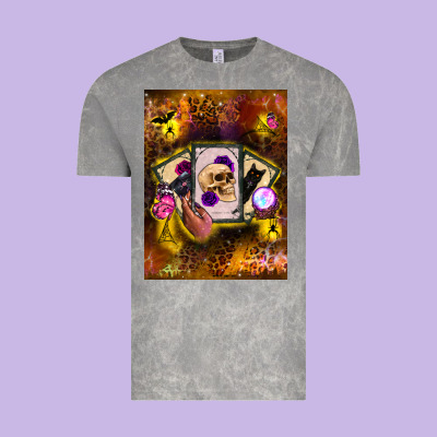 Tarot Cards Vintage Tee Designed By Bundleandbundleshop