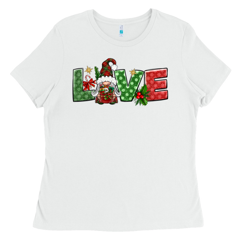 Love Christmas Gnome Ladies Tee by BundleAndBundleShop | Teevron
