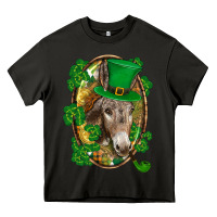 Asphalt St. Patrick's day Donkey Heavy Core Tee - CowGirlArtShop