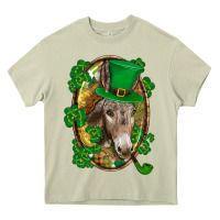 Mossy St. Patrick's day Donkey Heavy Core Tee - CowGirlArtShop