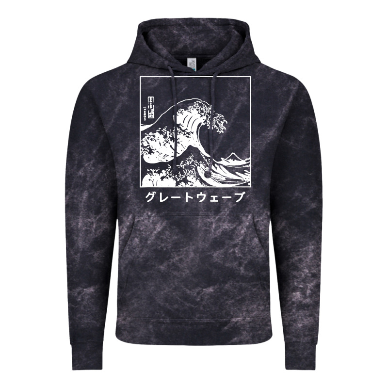 The Great Wave Off Kanagawa Vintage Hoodie by artisFamous | Teevron