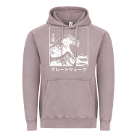 Vintage Zinc the great wave off kanagawa Vintage Hoodie - artisFamous