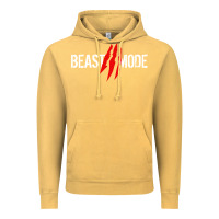 Vintage Mustard beast mode Vintage Hoodie - artisFamous