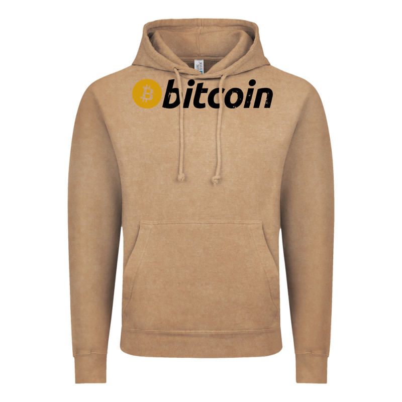 Vintage Look Bitcoin Vintage Hoodie by artisFamous | Teevron