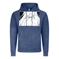 Vintage Denim anime eyes Vintage Hoodie - artisFamous