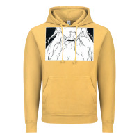 Vintage Mustard anime eyes Vintage Hoodie - artisFamous