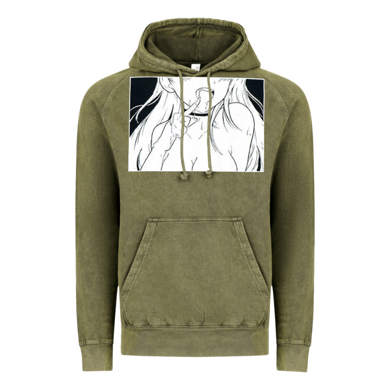 Anime Eyes Vintage Hoodie by artisFamous | Teevron