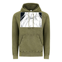 Vintage Olive anime eyes Vintage Hoodie - artisFamous