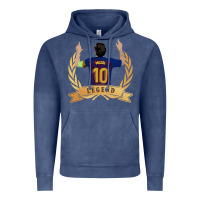 Vintage Denim Messi The Legend Vintage Hoodie - artisFamous