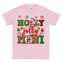 Bubblegum Pink holly jolly mini Classic Tee - OliviaCreatesArt