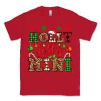 Red holly jolly mini Classic Tee - OliviaCreatesArt