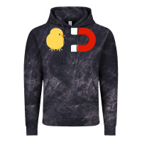 Cloud Black chick magnet Vintage Hoodie - artisFamous