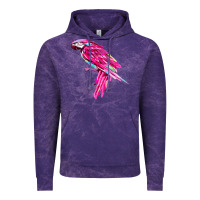 Cloud Purple pink parrot T-shirts Vintage Hoodie - artisFamous