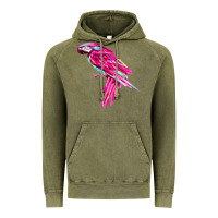 Vintage Olive pink parrot T-shirts Vintage Hoodie - artisFamous
