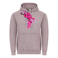 Vintage Zinc pink parrot T-shirts Vintage Hoodie - artisFamous
