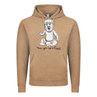 Vintage Coffee baby trump Vintage Hoodie - artisFamous
